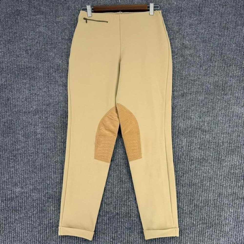 Vintage Ralph Lauren Polo Sport equestrian riding pants suede knee patch USA M